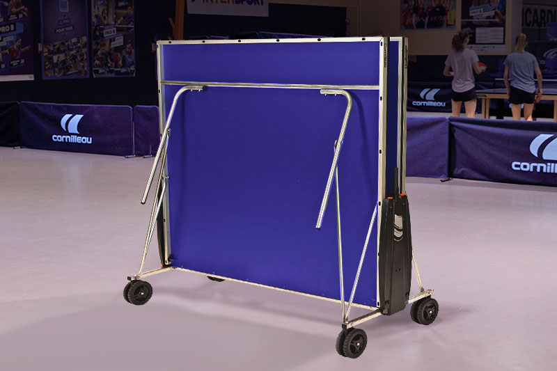 wheel with brake challenger indoor table tennis table